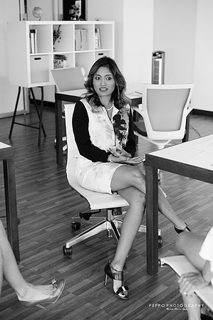 Retrato Corporativo blanco y negro