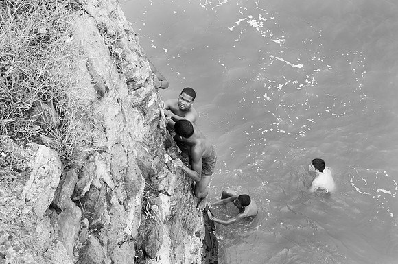Street Photography-Bañistas CASCO VIEJO-Bóvedas